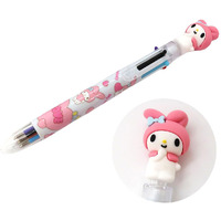 My Melody Multicolor Ballpoint Pen 1 Piece, Cute School Supplies With 6 Colors, Ideal For Office, And Party Favors - Kawaii Pens