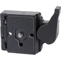 Konsait Black Camera 323 Quick Release Plate With Special Adapter (200Pl-14) Use For Manfrotto 323(New Version)