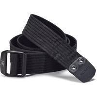Arc'Teryx Conveyor Belt 38Mm | 38Mm Webbing Belt With A Metal Buckle | Black, Large
