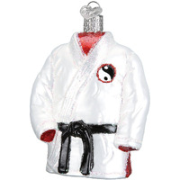 Old World Christmas Sports Collection Glass Blown Ornaments For Christmas Tree Martial Arts Robe