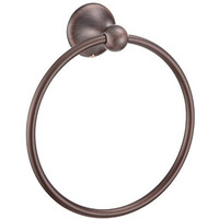 Designers Impressions Newport Series Oil Rubbed Bronze Towel Ring