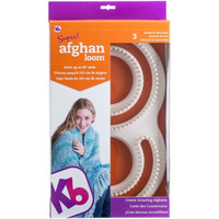 Authentic Knitting Board Afghan Knitting Loom For Blankets, Loom Knitting Blankets, S Shaped Loom