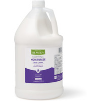 Medline Remedy Essentials Moisturizing Body Lotion (1 Gallon Bottle), Fresh Scent, Hydrating, Non-Greasy, For Dry Skin, Hypoallergenic, Men, Women, Elderly
