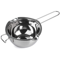 Stainless Steel Double Boiler Pot For Melting Chocolate, Candy And Candle Making (18/8 Steel, 2 Cup Capacity, 480Ml)