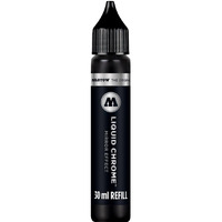 Molotow Liquid Chrome Alcohol-Based Refill, 30Ml Bottle, 1 Each
