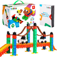 Beblox Building Blocks | Building Toys For Kids Ages 4-8 250-Piece Set - Learning & Educational Fun Stem Toys - Birthday Gifts For Boys & Girls Age 4 5 6 7 8 9 10 11 & 12 Year Old Toys