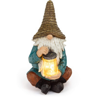 Vp Home Firefly Jar Yard Garden Gnome With Solar Light Great Addition For Your Garden Solar Powered Garden Gnome Christmas Decorations Gifts For Outside Patio Lawn