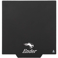 Creality Original Ultra Removable Magnetic 3D Printer Build Surface Heated Bed Cover For Ender 3/Ender 3 Pro/Ender 3 V2/Ender 3 V2 Neo/Ender 3 Neo/Ender 3 S1/3 S1 Pro/Ender 5 Pro 235X235Mm