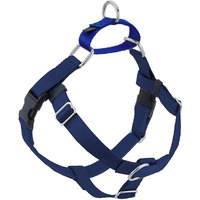 2 Hounds Design Freedom No Pull Dog Harness | Adjustable Gentle Comfortable Control For Easy Dog Walking | For Small Medium And Large Dogs | Made In Usa | Leash Not Included | 1" Xl Navy