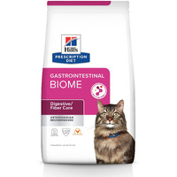 Hill's Prescription Diet Gastrointestinal Biome Digestive/Fiber Care With Chicken Dry Cat Food, Veterinary Diet, 4 Lb. Bag
