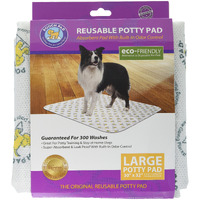Poochpad Original Washable, Reusable Potty Pad (Large) - Unmatched Odor Control, Leakproof Puppy Training Pee Pad