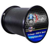 Extreme Dog Fence Universally Compatible Dog Fence Wire Brand Dog Fence Wire  Professional Grade Wire Available  2500 Ft 14 Gauge  6 Acres Coverage Area