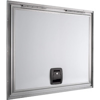 Recpro 30" W X 24" H Square Rv Baggage Door | Compartment Storage | Rv Storage | Trailer Storage | Camper Storage | Made In America