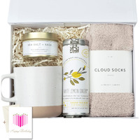 Birthday Tea Gifts For Women Personalized Birthday Gifts For Best Friend Sister Daughter Mom By Unboxme (Happy Birthday Card)