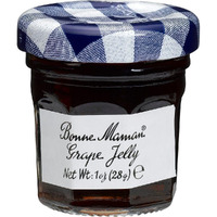 Bonne Maman Grape Jam Preserves - 60 Pcs X 1 Oz - Jelly Mini Jars