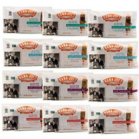 Nana Joes Granola Variety Bars  Handmade Gluten-Free Vegan Healthy Plant-Based Organic Whole Ingredients No Refined Sugar Or Preservatives  Superfood For Breakfast Lunch Dinner (12 Pack)