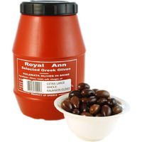 Whole Kalamata Olives Plastic Keg 2 Kg Nt Wt Ea (1 Pack)