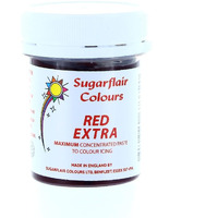 Sugarflair Maximum Concentrated Paste Edible Food Colouring 42G - Red Extra