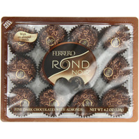 Ferrero Rondnoir Dark Chocolates W Almonds 12 Piece