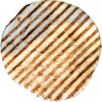 Mediterranean Style Pre-Grilled Panini Flat Bread Pack Of 2