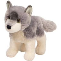 Douglas Ashes Wolf Plush Stuffed Animal