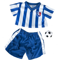 All Star Soccer Uniform Fits Most 14 - 18 Build-A-Bear And Make Your Own Stuffed Animals