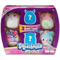 Squishville By Squishmallows Sqm0066 Mystery Rainbow Dream Squad Six 2 Irresistibly Soft Colourful Plush Mini Squishmallows