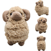 Baboli Cuddly Sheep Stuffed Animal Adorable Fluffy Plush Sheep Toy Super Soft And Cute Lamb Doll Pretty Sweet Gifts For Kids Boys And Girls Present For Birthday Or Party 10 Inches