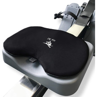 2K Fit Rowing Machine Seat Cushion (Model 3) For The Concept 2 Rowing Machine With Custom Gel That Fits The Concept 2 Rower, Waterrower Pad, Crew Boat, Sculling, Kayak, And Canoe