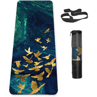 Knsbk Eco Friendly Non Slip Yoga Mat Tpe Workout Mat For Men Women Thick Workout Mat With Carrying Strap Fitness Mats For Exercise Yoga Fitness Pilates Floor Workouts ( 72 X 24 X 6Mm)