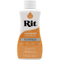 Rit Dye Liquid - Wide Selection Of Colors - 8 Oz. (Marigold)