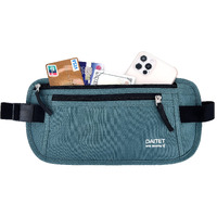 Rfid Blocking Money Belt For Men Women, Slim Fanny Pack For Travel,Running,Conceal Waist Wallet For Passport Holder,Phone,Cash(Turquoise)