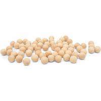1/2 Inch Wooden Round Ball, Bag Of 500 Unfinished Natural Round Wood Balls, Smooth Birch Balls, For Crafts And Diy Projects (1/2 Inch Diameter) By Woodpeckers