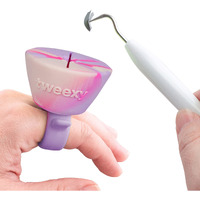 Tweexy Craft Vinyl Weeding Scrap Collector Ring For Heat Transfer Vinyl, Htv Crafting Adhesive Paper Sheets Holder (Pastel Swirl)