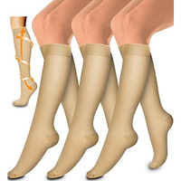 Laite Hebe 3 Pack Medical Compression Sock-Compression Sock For Women And Men Circulation -Best For Running,Nursing,Athletic Sports