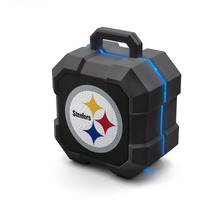 Soar Nfl Shockbox Led Wireless Bluetooth Speaker, Pittsburgh Steelers