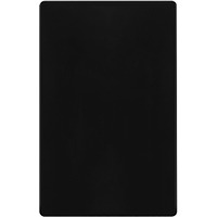 Enerlites Screwless Blank Wall Plate, Child Safe Blank Device Outlet Cover, Standard Size, 1-Gang 4.68" X 2.93", Polycarbonate Thermoplastic, Ul Listed, Si8801-Bk, Glossy, Black