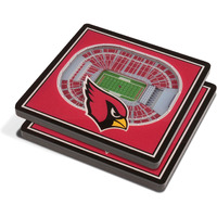 Youthefan Nfl Arizona Cardinals 3D Stadiumview Coasters - State Farm Stadium