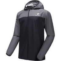 Hotsuit Sauna Suit For Men Sweat Suits Gym Workout Exercise Sauna Jacket Zip, Gray, L