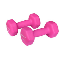 Gymenist Pair Of Dumbbells Set Of 2 Soft Non Slip Grip Dumbbells Pair Covered With Neoprene (7 Lb)
