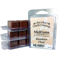 Our Own Candle Company Premium Wax Melt, Root Beer Float, 6 Cubes, 2.4 Oz (4 Pack)