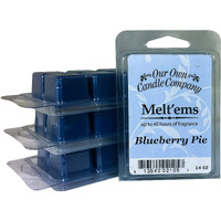 Our Own Candle Company Premium Wax Melt, Blueberry Pie, 6 Cubes, 2.4 Oz (4 Pack)