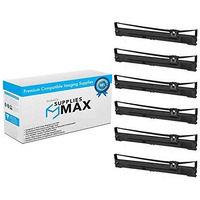Suppliesmax Compatible Replacement For Fx-2190Fx-2190Nlq-2090 Series Black Printer Ribbons (6Pk) (S015335-Us)