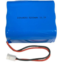 111V 5200Mah 6 Cell Lithium Ion 18650 5772Wh Rechange Battery Pack With 2 Pin Mta-100 Connectors