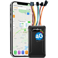Sinotrack 4G Gps Tracker For Vehicles, St-906L Gps Tracker Locator Real-Time Location Tracking Device With Voice Monitor Car Motorcycle Gps Device For Truck Taxi With No Monthly Fee Platform