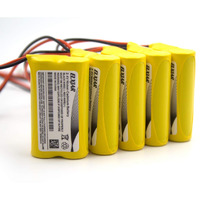 (5-Pack) 24V 600Mah Bp2-A Dual-Lite Ni-Cd Battery Pack Replacement For Exit Sign Emergency Light, Csxwreb3 Hubbel Battery, Bp2A Bp2-0A 0Bp2-0A