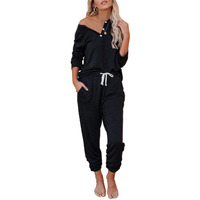 Automet Lounge Sets For Women 2 Piece Pajamas Sets Loungewear Long Sleeve Soft Tops Tracksuit Sweatsuits With Jogger Sweatpants Fall Outfits 2023 Clothes