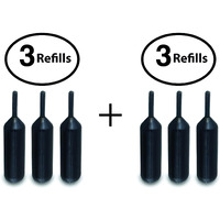 Identity Theft Protection Roller Stamps Refills - Refills For Confidential Roller Stamp, Anti Theft, Privacy & Security Stamp, Designed For Id Blackout Security - 6 Refills