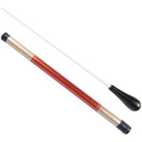 Music Baton Orchestra Baton Imitation Agate Handle Music Conducting Baton (Black Handle)