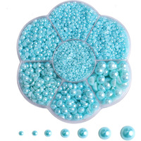 5700 Pcs Light Orchid Half Pearls For Crafts,Nail Pearls For Nails Art For Crafting Diy Accessory,Flatback Pearls Gems For Makeup,Neatly Organized Craft Pearls For Artists Creative (2/3/4/5/6/8/10Mm)